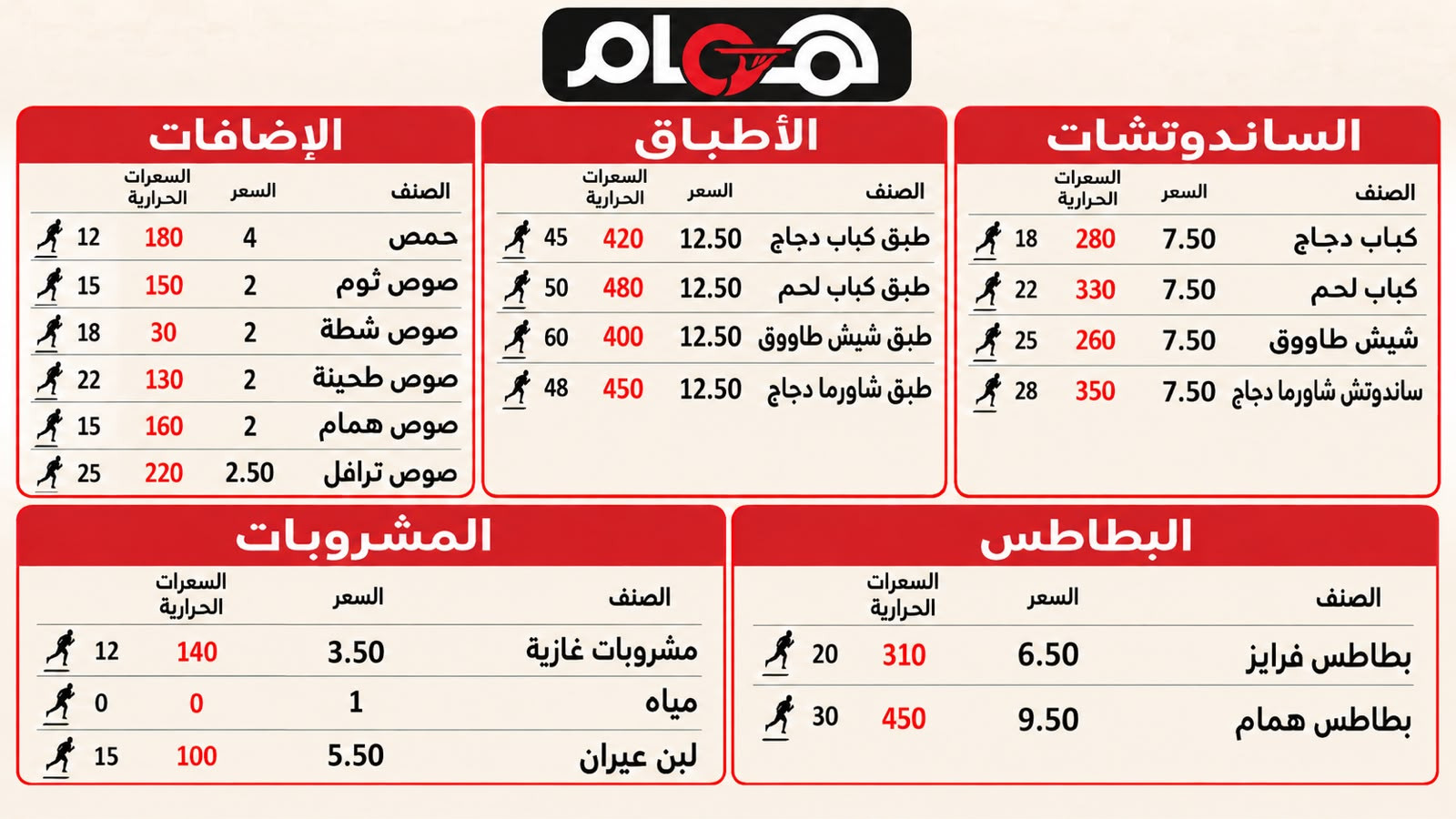 مطعم همام ساندوتش